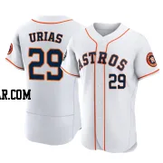 Ramon Urias Men's Houston Astros White Authentic 2022 World Series Home Jersey