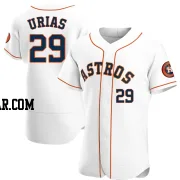 Ramon Urias Men's Houston Astros White Authentic Home Jersey