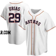 Ramon Urias Men's Houston Astros White Replica Home Jersey
