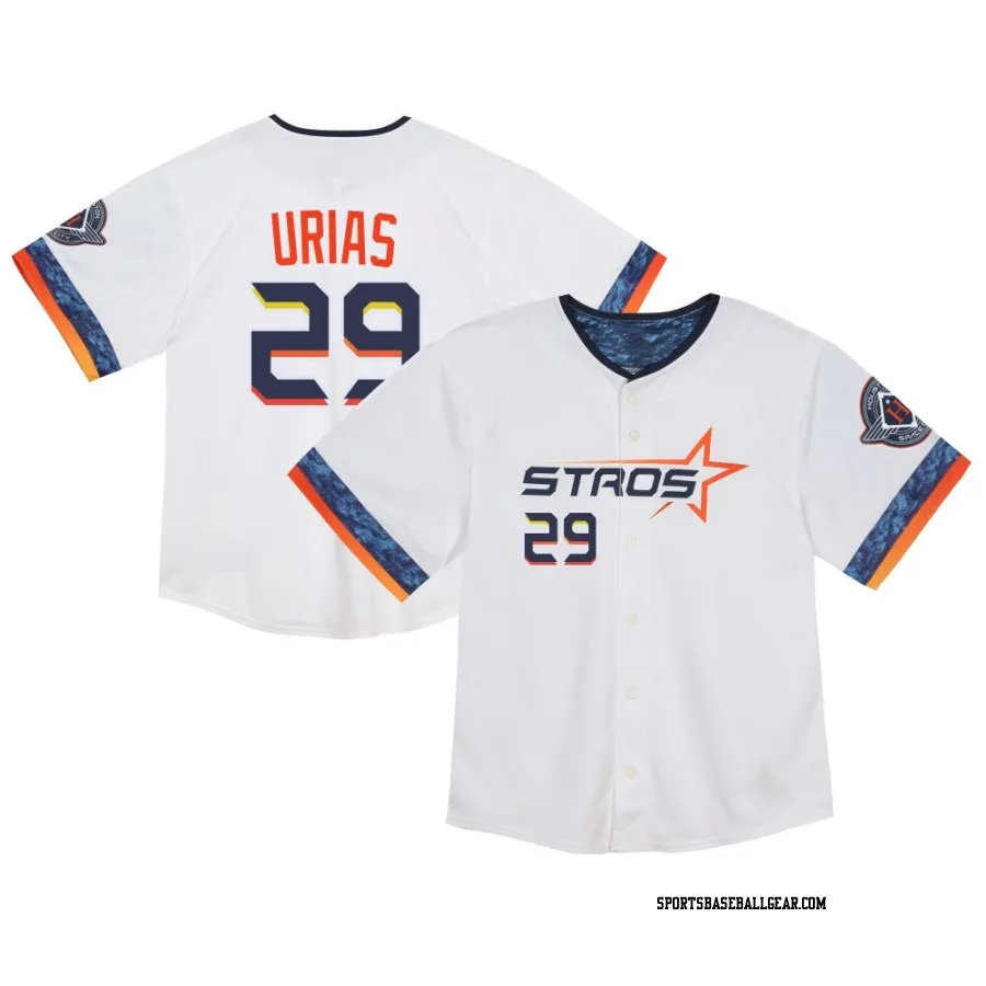 Ramon Urias Toddler Houston Astros White Limited 2025 City Connect Jersey
