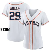 Ramon Urias Women's Houston Astros White Authentic 2022 World Series Champions Home Jersey