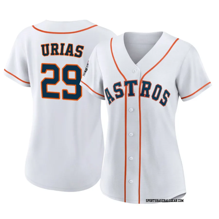Ramon Urias Women's Houston Astros White Authentic 2022 World Series Home Jersey