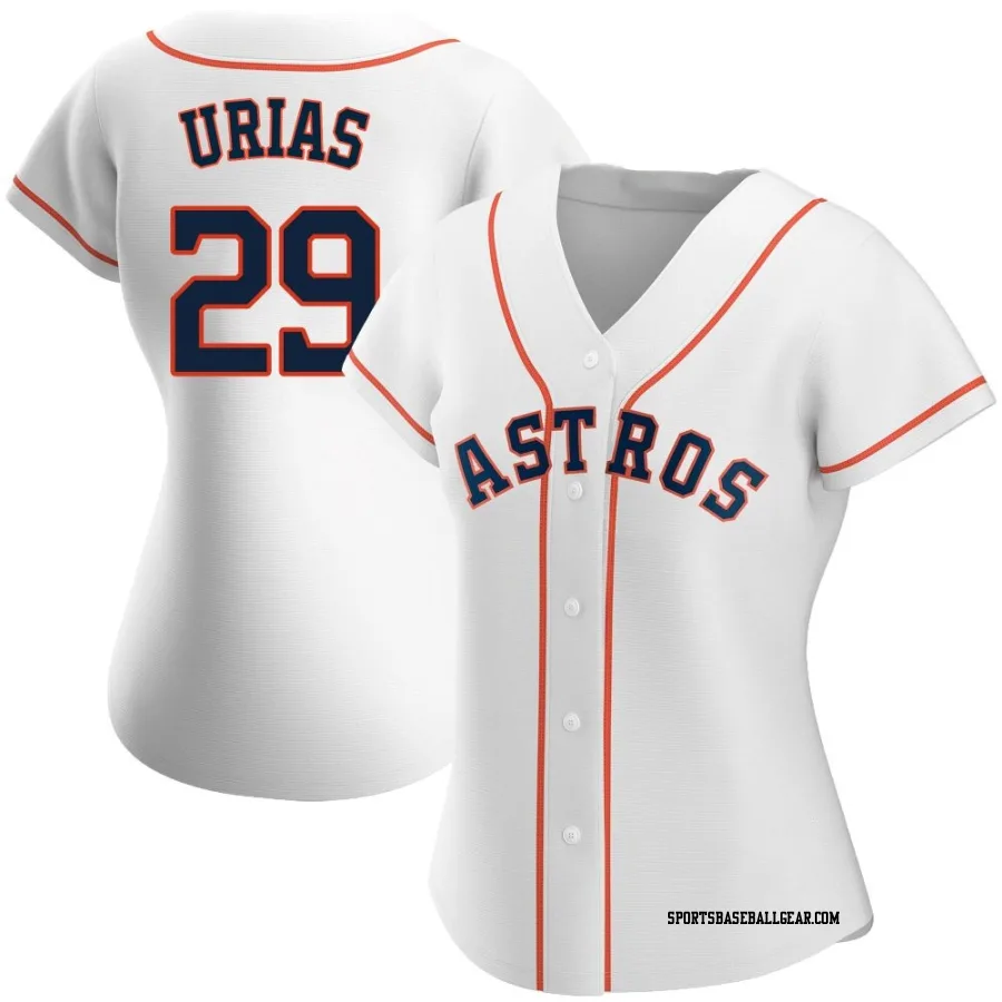 Ramon Urias Women's Houston Astros White Authentic Home Jersey