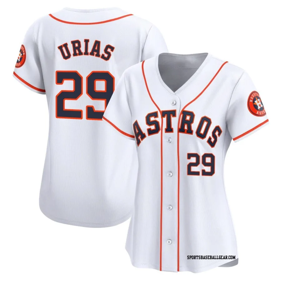 Ramon Urias Women's Houston Astros White Limited Home Jersey