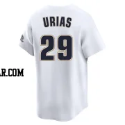 Ramon Urias Youth Houston Astros White Limited Throwback Cooperstown Collection Jersey