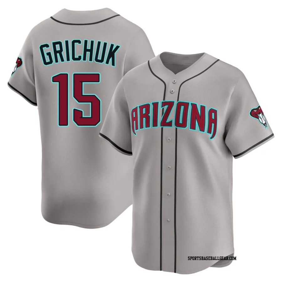 Randal Grichuk Men's Arizona Diamondbacks Gray Limited Alternate Jersey