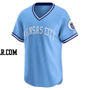 Randal Grichuk Men's Kansas City Royals Light Blue Limited Throwback Cooperstown Collection Jersey