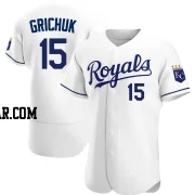 Randal Grichuk Men's Kansas City Royals White Authentic Home Jersey