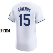 Randal Grichuk Men's Kansas City Royals White Elite Home Jersey