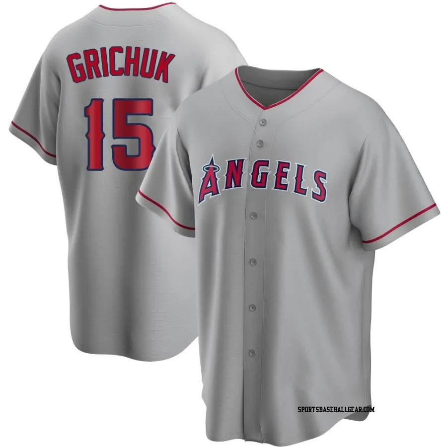 Randal Grichuk Youth Los Angeles Angels Replica Silver Road Jersey