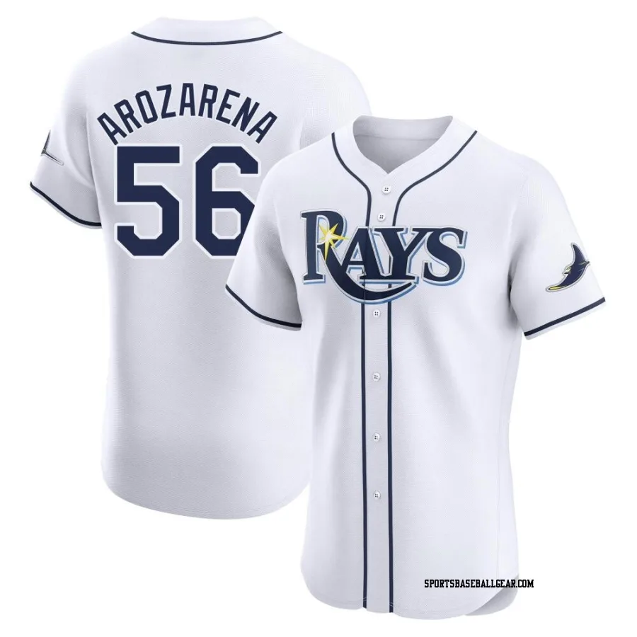 Randy Arozarena Men's Tampa Bay Rays White Elite Home Jersey