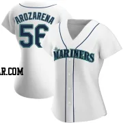 Randy Arozarena Women's Seattle Mariners White Replica Home Jersey
