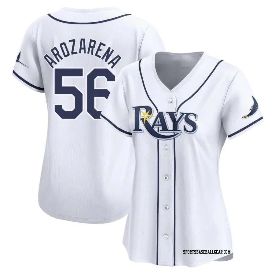 Randy Arozarena Women's Tampa Bay Rays White Limited Home Jersey