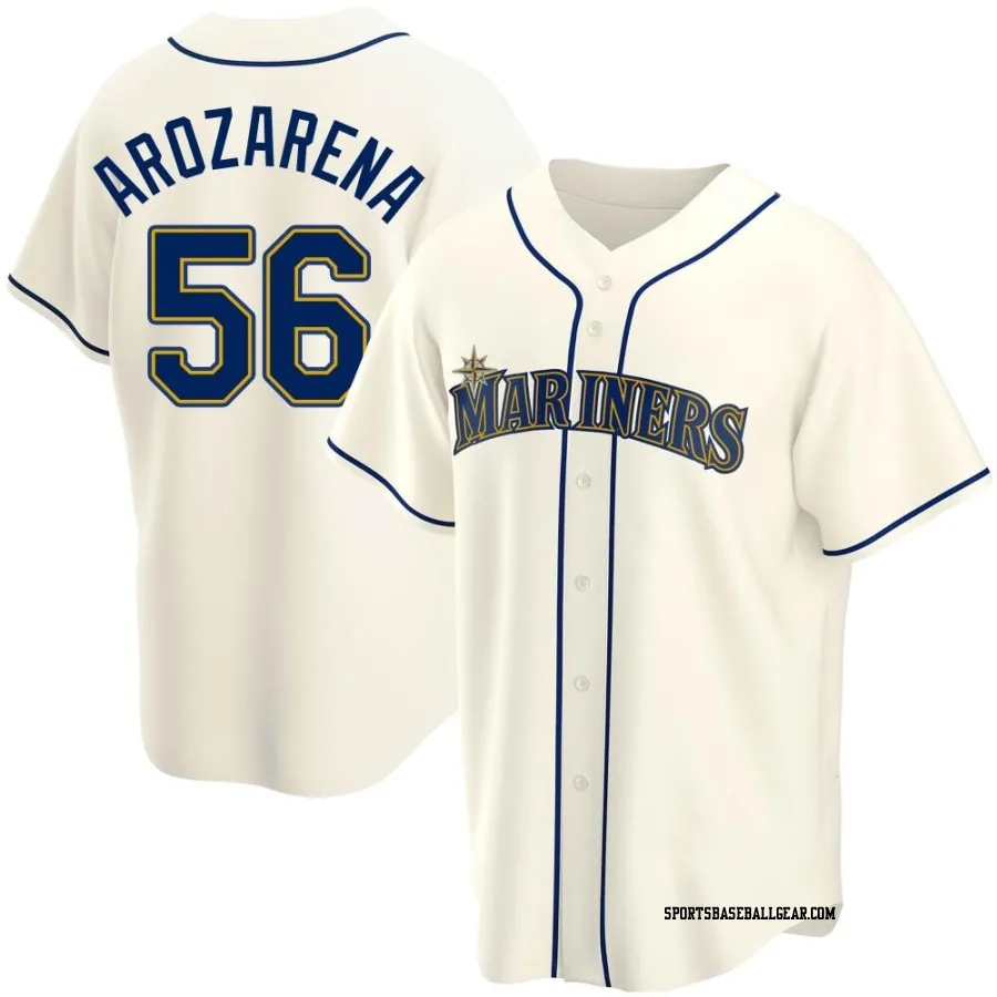Randy Arozarena Youth Seattle Mariners Cream Replica Alternate Jersey