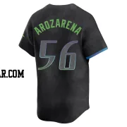 Randy Arozarena Youth Tampa Bay Rays Charcoal Limited 2024 City Connect Jersey