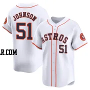 Randy Johnson Youth Houston Astros White Limited Home Jersey