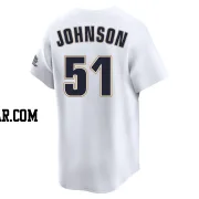 Randy Johnson Youth Houston Astros White Limited Throwback Cooperstown Collection Jersey