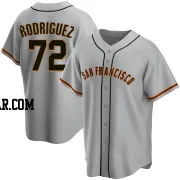 Randy Rodriguez Men's San Francisco Giants Gray Replica Road Jersey