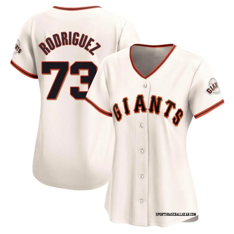 Randy Rodriguez Women's San Francisco Giants Cream Limited Home Jersey