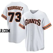 Randy Rodriguez Youth San Francisco Giants White Limited Throwback Cooperstown Collection Jersey