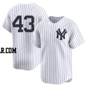 Raul Mondesi Men's New York Yankees White Limited Yankee Home 2nd Jersey