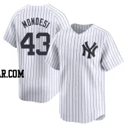 Raul Mondesi Men's New York Yankees White Limited Yankee Home Jersey