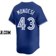 Raul Mondesi Youth Toronto Blue Jays Royal Limited Alternate Jersey