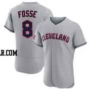 Ray Fosse Men's Cleveland Guardians Gray Authentic Road Jersey
