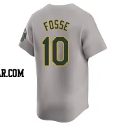 Ray Fosse Youth Oakland Athletics Gray Limited Away Jersey