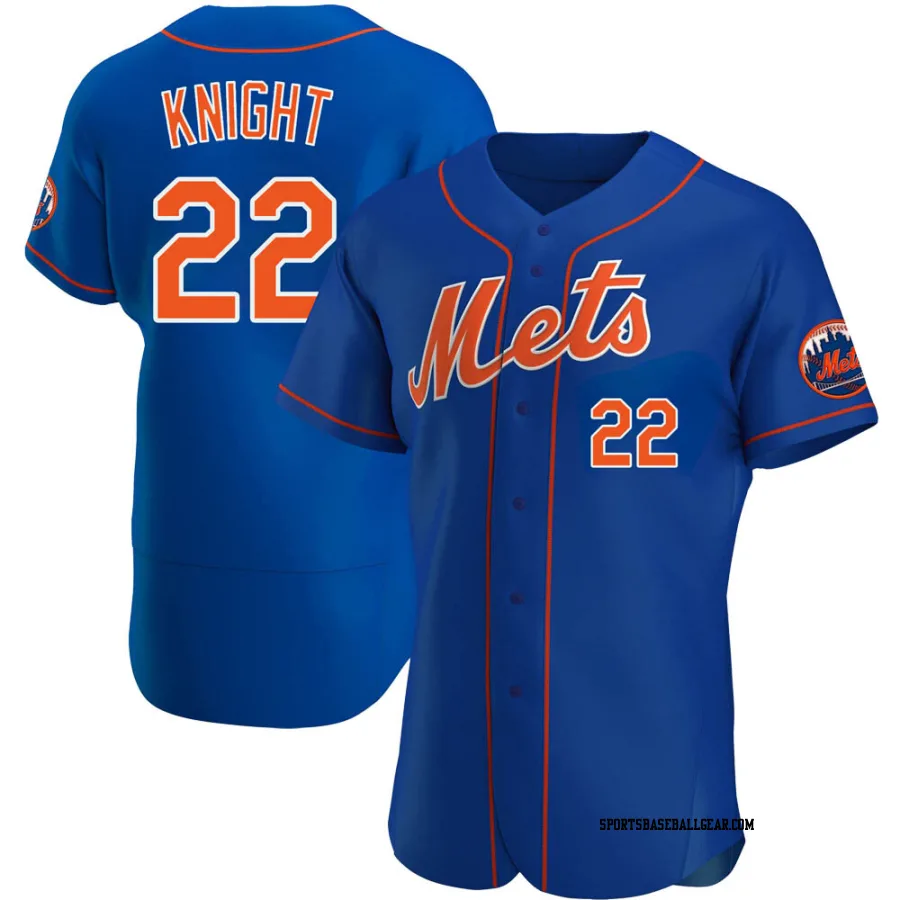 Ray Knight Men's New York Mets Royal Authentic Alternate Jersey