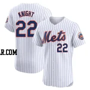Ray Knight Men's New York Mets White Elite Home Jersey