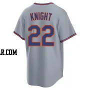 Ray Knight Youth New York Mets Gray Replica Away 2.0 Jersey