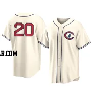 Reese McGuire Men's Chicago Cubs Cream Replica 2022 Field Of Dreams Jersey