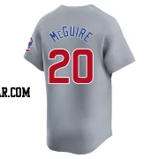 Reese McGuire Men's Chicago Cubs Gray Limited Road Jersey