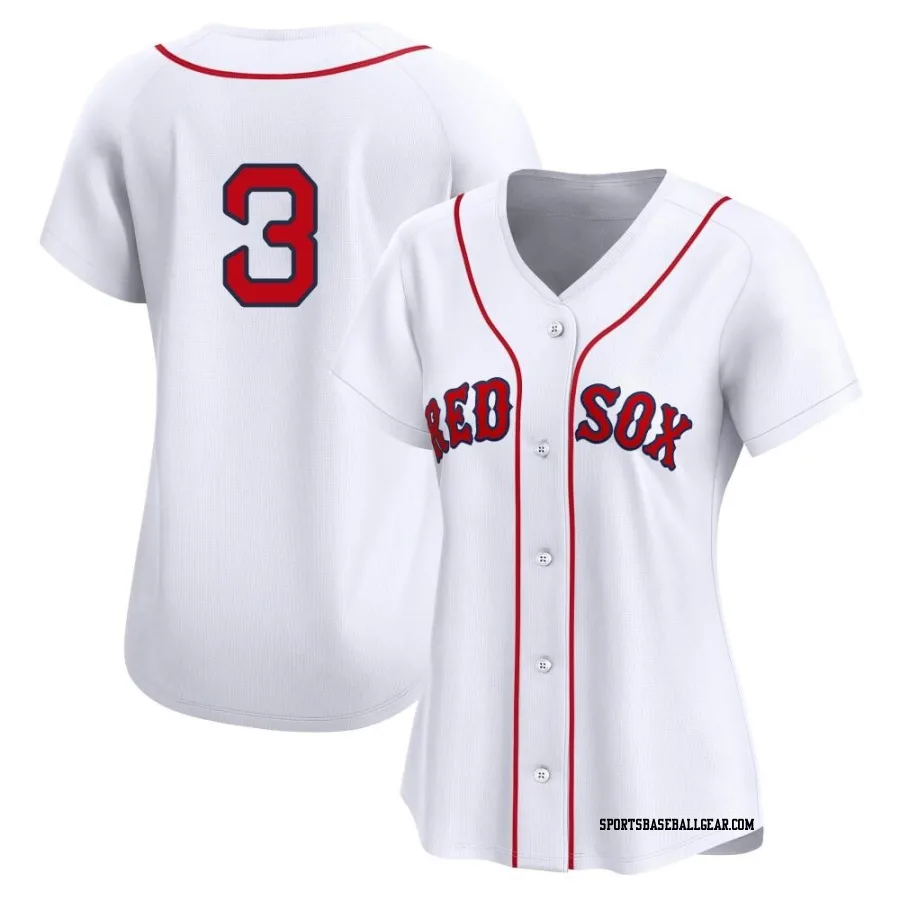 Reese McGuire Women&#039;s Boston Red Sox White Limited 2nd Home Jersey