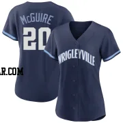 Reese McGuire Women's Chicago Cubs Navy Replica 2021 City Connect Jersey