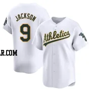 Reggie Jackson Men's Oakland Athletics White Limited Home Jersey