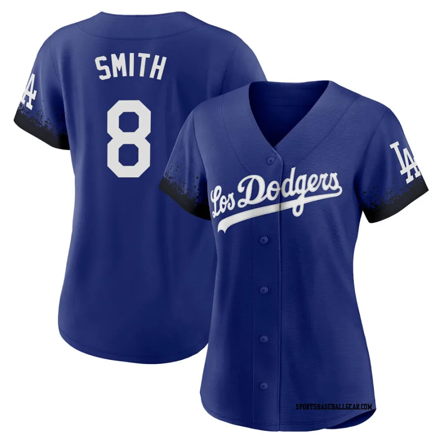 Reggie Smith Women's Los Angeles Dodgers Royal Authentic 2021 City Connect Jersey