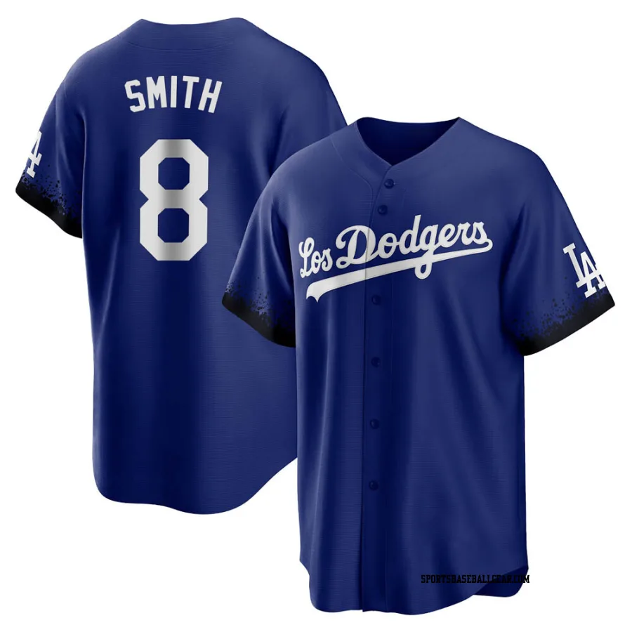Reggie Smith Youth Los Angeles Dodgers Royal Replica 2021 City Connect Jersey