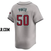 Rene Pinto Men's Arizona Diamondbacks Gray Limited Away Jersey