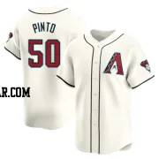 Rene Pinto Men's Arizona Diamondbacks White Limited Home Jersey