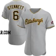 Rennie Stennett Men's Pittsburgh Pirates Gray Authentic Road Jersey