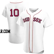 Rich Gedman Men's Boston Red Sox White Authentic Home Team Jersey