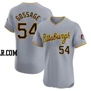 Rich Gossage Men's Pittsburgh Pirates Gray Elite Road Jersey