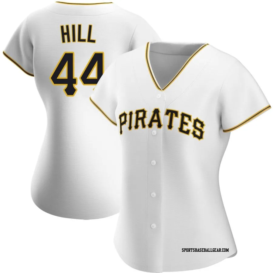 Rich Hill Women's Pittsburgh Pirates White Authentic Home Jersey