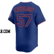 Richard Lovelady Men's New York Mets Royal Limited Alternate 2 Jersey
