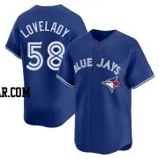 Richard Lovelady Men's Toronto Blue Jays Royal Limited Alternate Jersey
