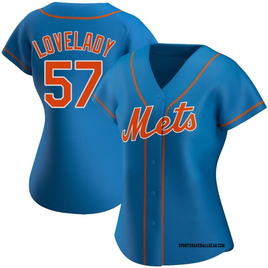 Richard Lovelady Women's New York Mets Royal Replica Alternate Jersey