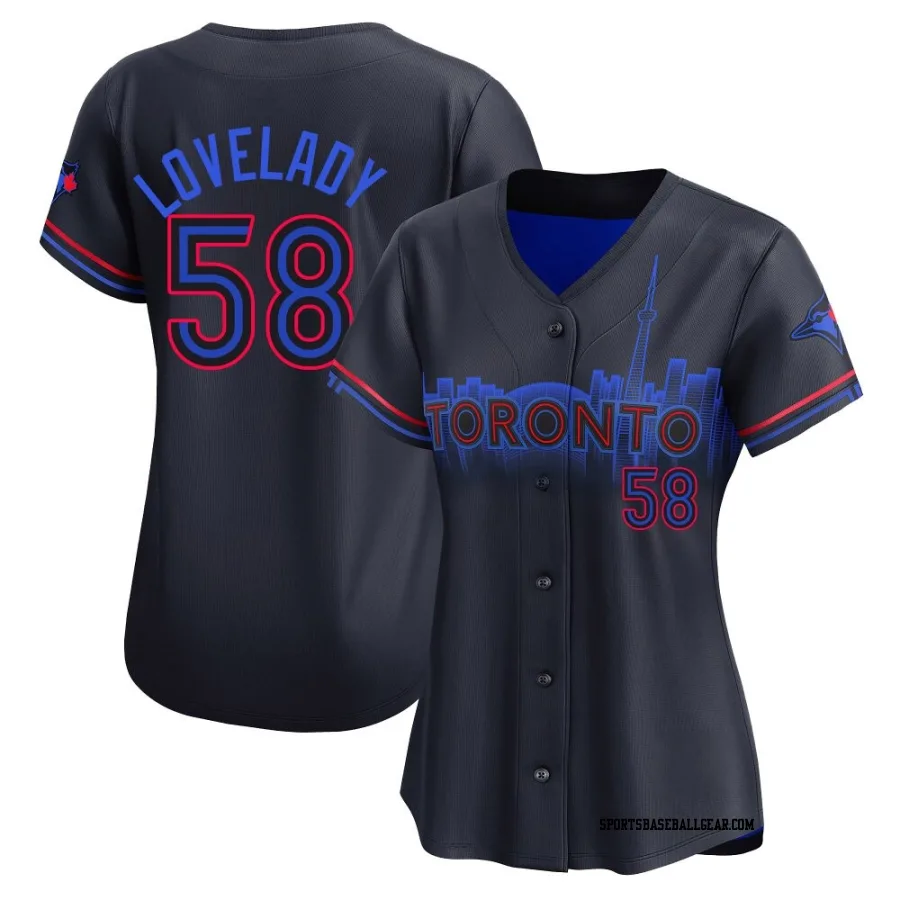 Richard Lovelady Women's Toronto Blue Jays Black Limited 2024 City Connect Jersey