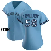 Richard Lovelady Women's Toronto Blue Jays Blue Replica Jersey
